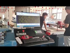 1625 da bọt máy cắt dệt Cnc với cao lực dao tròn